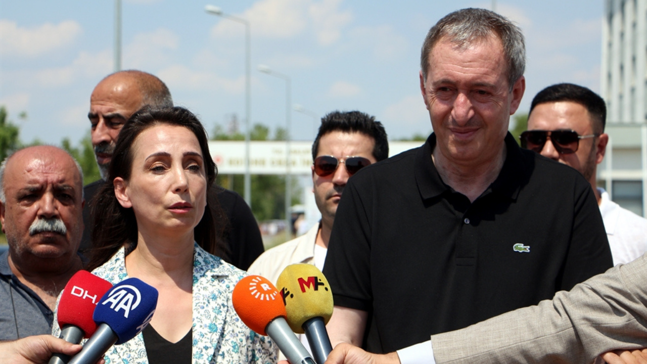 DEM Parti eş genel başkanlarından Demirtaş'a ziyaret