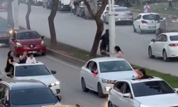 Adana'da düğün konvoyunda trafiği tehlikeye atan sürücülere 200 bin TL ceza