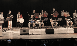Türkiye’nin ilk adliye ritim topluluğu Kayseri’de konser verdi