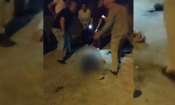 Mamak'ta nişanlısının elinde bıçak gören kadın balkondan atladı
