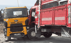 Bodrum’da beton mikseri ile kamyon arasında sıkışan sürücü hayatını kaybetti