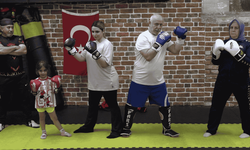 Eskişehir’de üç kuşak kick boks