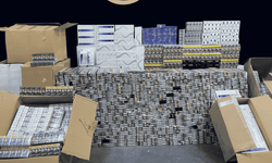 İzmit’te 35 bin paket kaçak sigara ele geçirildi