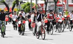 Mamak’ta pedallar 19 Mayıs coşkusu için döndü