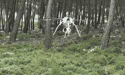 Bodrum’da ormanlar termal drone ile denetleniyor