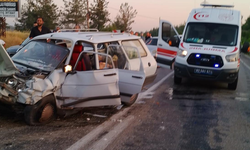 4 otomobil birbirine girdi:  1 ölü, 6 yaralı