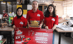 Kayserili öğrenciler yerli robot ile TEKNOFEST’te birinci oldu