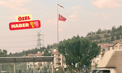 Ankara Gölbaşı’nda yırtık bayrak tepkisi!