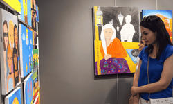 Etimesgut’ta lise öğrencilerinden sanat dolu sergi