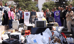 Çankaya Belediyesi elektronik atık toplama projesine üniversite desteği