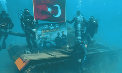 Jandarma personelinden anlamlı dalış