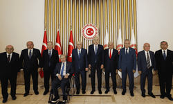 Meclis Başkanı Kurtulmuş, eski TBMM başkanlarını ağırladı