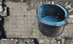 Bergama Antik Kenti'nde Roma dönemine ait bronz kazan bulundu: İşçiliği bugünle birebir aynı