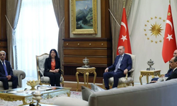 Cumhurbaşkanı Erdoğan ile DEM Parti heyetinin kritik görüşmesi sona erdi
