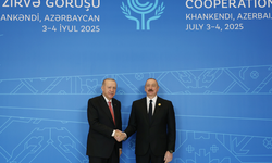 Cumhurbaşkanı Erdoğan Azerbaycan'da: İsrail’in saldırganlığı bölgeyi tehdit ediyor