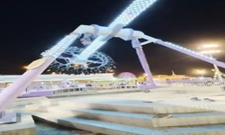 Suudi Arabistan'daki lunaparkta eğlence aracı kırıldı, 23 kişi yaralandı