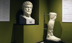 Burdur'da Roma İmparatoru Marcus Aurelius'un bronz heykeli heyecanı