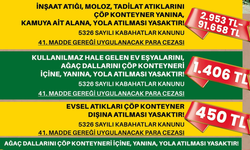 Pursaklar’da çevre kirliliğine para cezası geliyor
