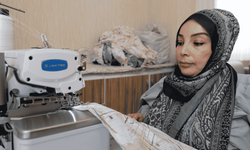 Tekerlekli sandalye ile hayata tutundu