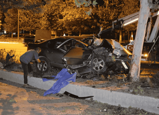 Denizli'de kahreden trafik kazası