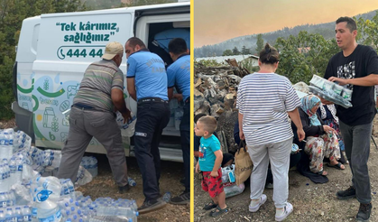 Bursa'da yangın sonrası yardım seferberliği!