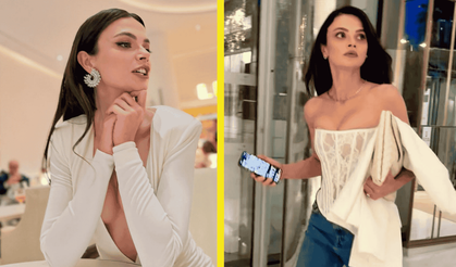 Sinem Ünsal'dan tatil paylaşımları: Beyaz elbisesi beğeni topladı