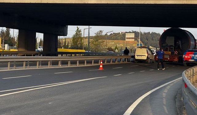 D-100 Karayolu'nun Ankara istikameti 12 saat trafiğe kapandı!