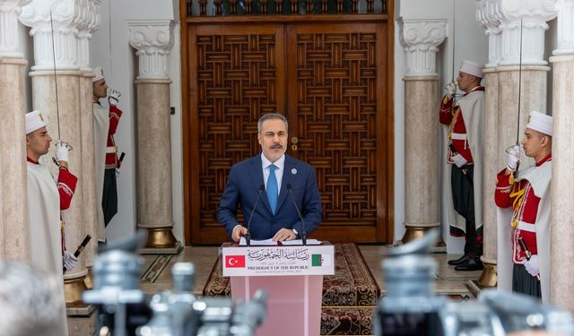 Hakan Fidan'dan Cezayir ortaklıkları hakkında açıklama geldi!