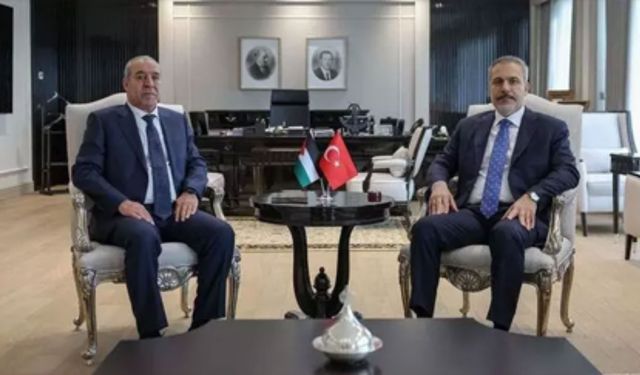 Bakan Fidan’dan Filistin Devlet Başkanı Yardımcısı Hüseyin eş-Şeyh’e tebrik telefonu