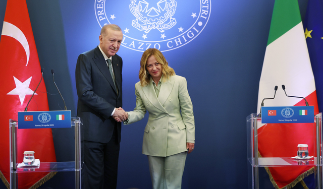 Cumhurbaşkanı Erdoğan ve Meloni'den ekonomik işbirliği açıklaması!