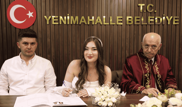 Yenimahalle’de 05.05.2025 nikah yoğunluğu yaşandı