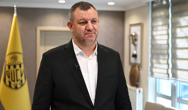 Ankaragücü Başkanı İsmail Mert Fırat'tan adaylık açıklaması: Bu arma için mücadele ettik ama başarılı olamadık
