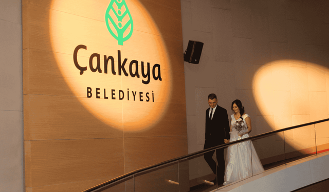 Çankaya'da 6 ayda bin 899 nikah kıyıldı