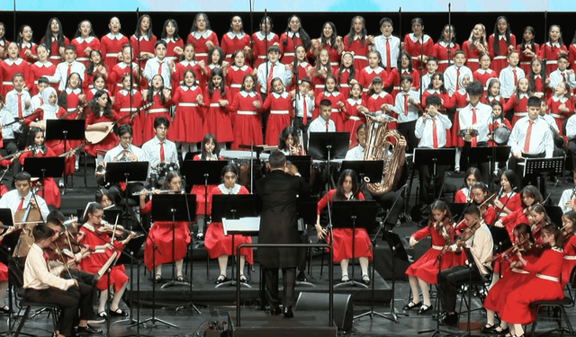 21 Haziran Dünya Müzik Günü, AKM’de Cumhurbaşkanlığı Çocuk Orkestrası konseriyle kutlandı