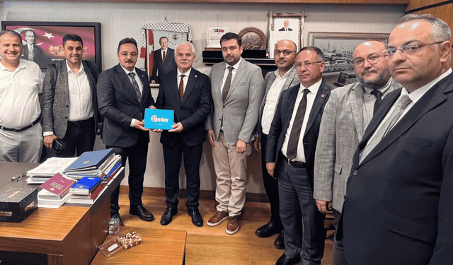 TİMBİR Dijital Mecralar Komisyonu Başkanı Nazım Elmas’ın konuğu oldu