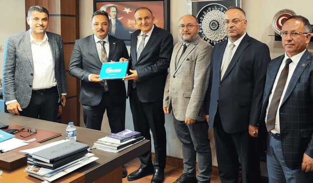 TİMBİR'den İYİ Parti Aydın Milletvekili Ömer Karakaş’a ziyaret