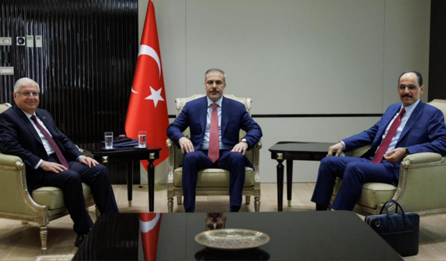 Ankara’da kritik zirve: Fidan, Güler ve Kalın Dışişleri’nde bir araya geldi