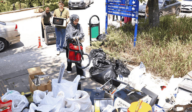 Çankaya’da elektronik atıklar geri dönüşüme kazandırılıyor