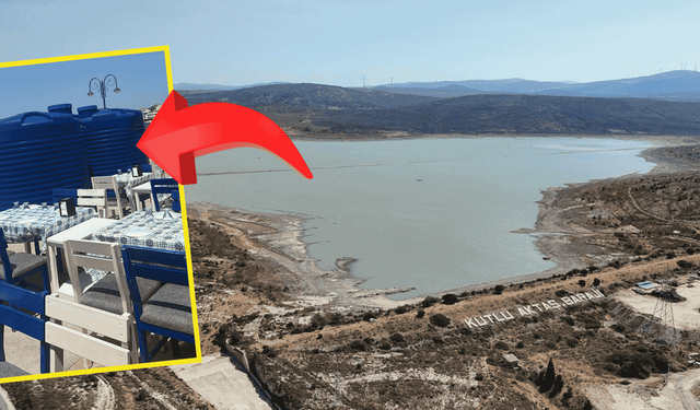 Çeşme'de zorunlu su kesintisi başladı: Turizmciler depoları doldurdu