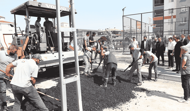 Sincan'da asfalt seferberliği