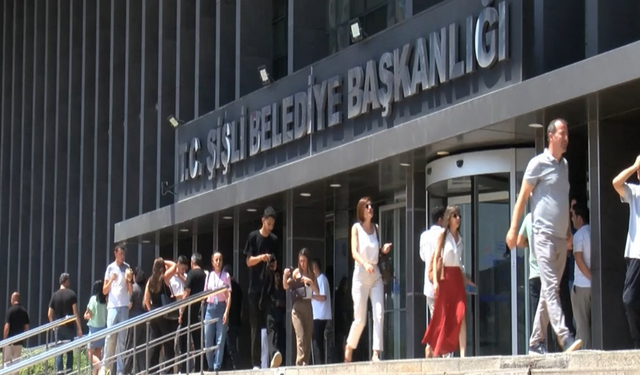 Şişli Kaymakamlığı Tapu Müdürlüğü’nde yangın