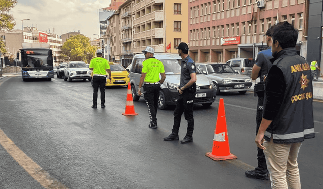 Ankara'da okul çevrelerinde denetim