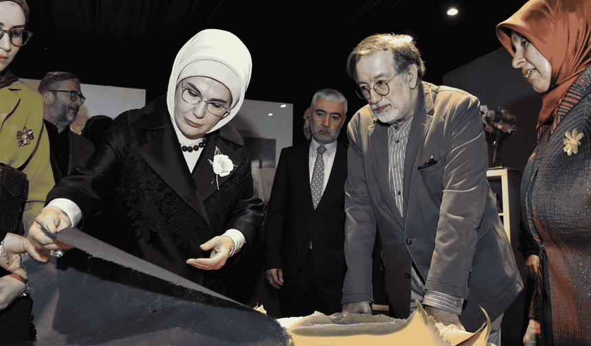 Emine Erdoğan, Saklı Kalanlar Sergisini açtı