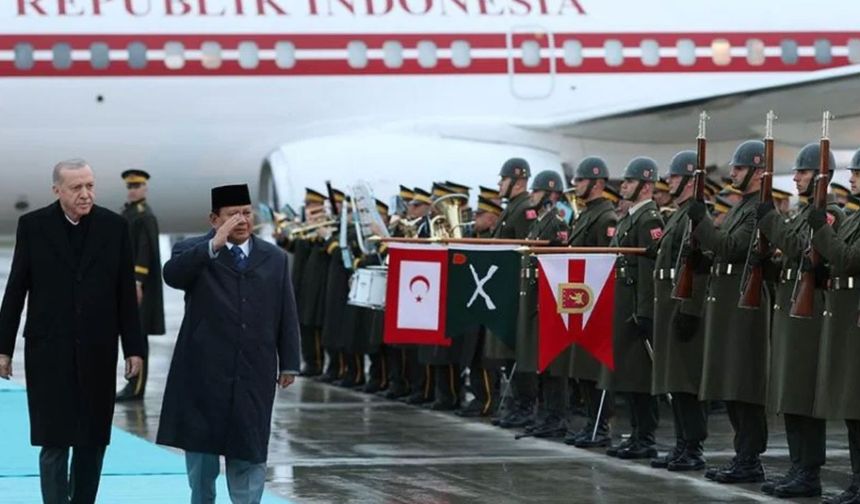 Ankara'da Cumhurbaşkanı Erdoğan ve Subianto zirvesi!