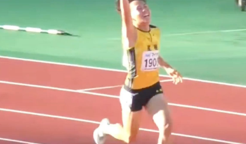 Japon Shimizu tarih yazdı: 100 metrede Usain Bolt'un rekorunu kırdı!