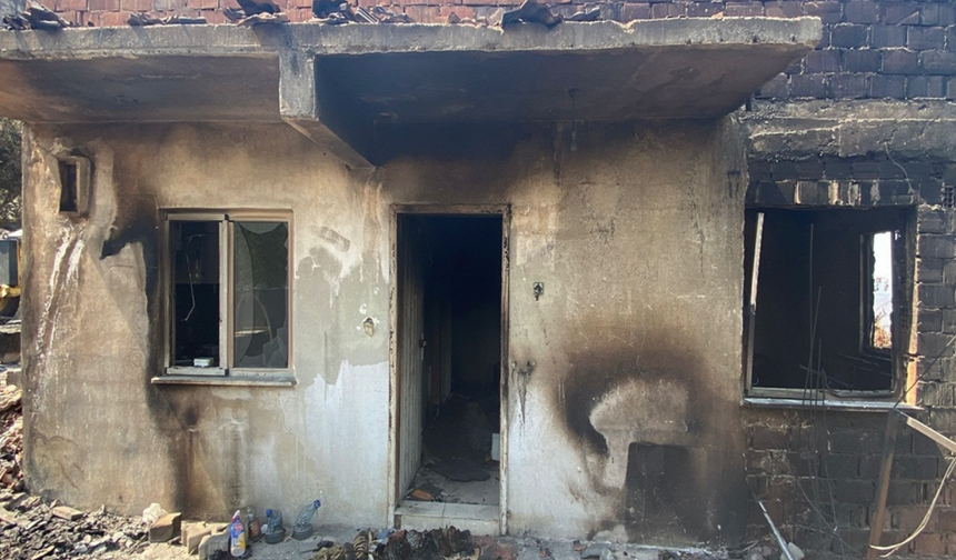 Karabük’te yangın mağdurlarına konteyner desteği