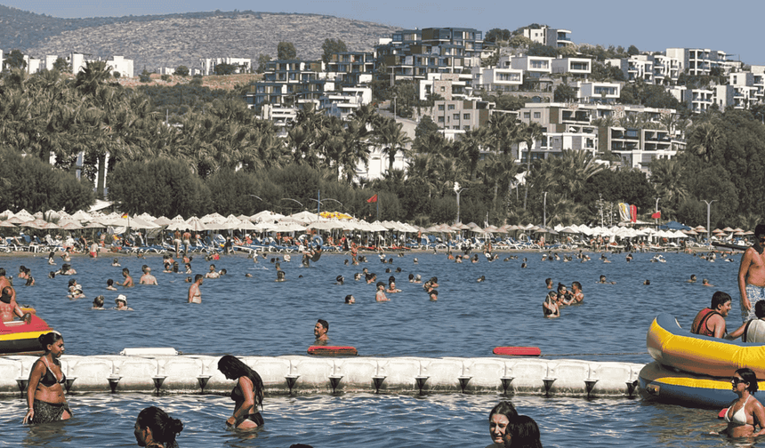 Bodrum’a 7 ayda 570 bin yabancı turist geldi