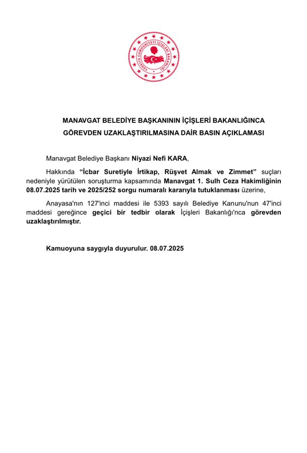 Manavgat Bb Aciklama